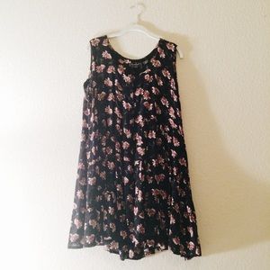 Nostalgia Vintage Floral Hippie Dress